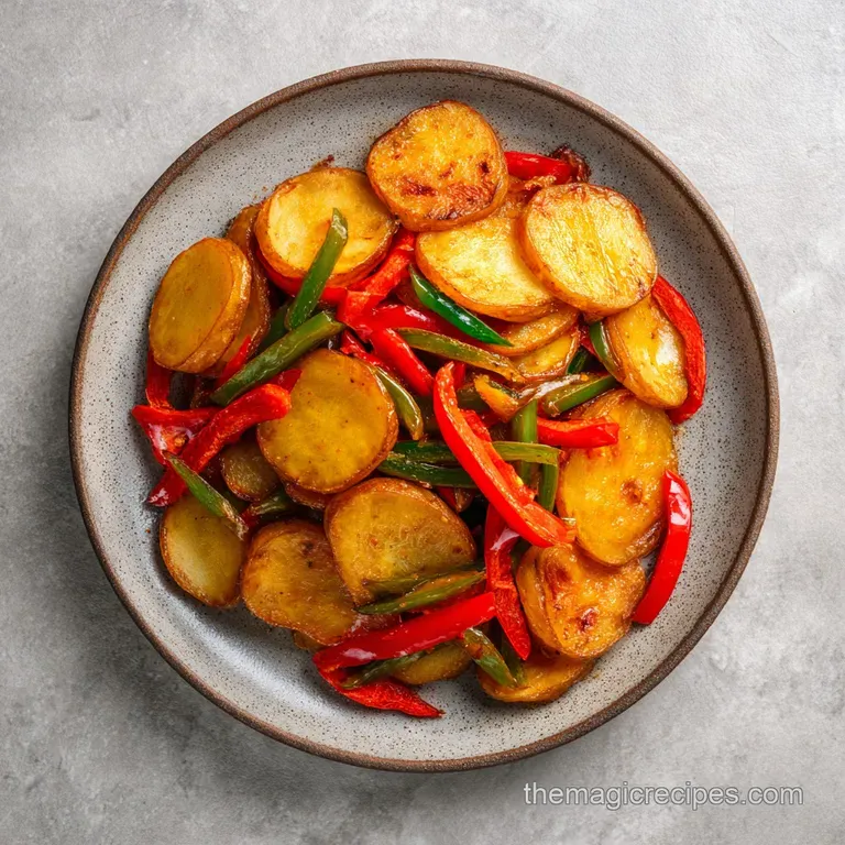 Patatas a lo Pobre: Spanish Air Fryer Side