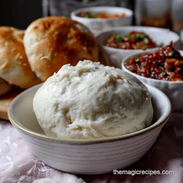 Fufu: the 15-Minute Authentic West African Dough presentation