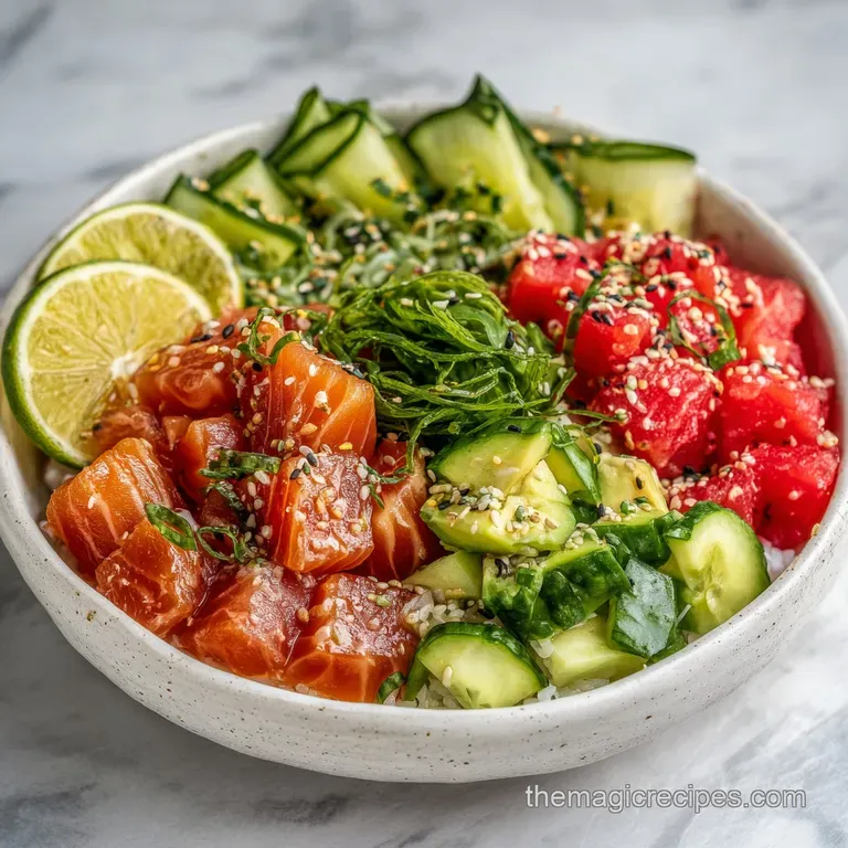 Authentic Poke Receta: Sashimi Grade Fish