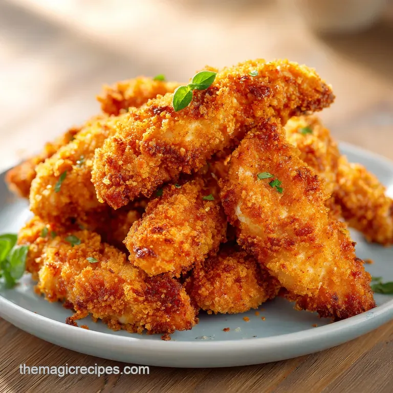 Homemade Baked Chicken Tenders