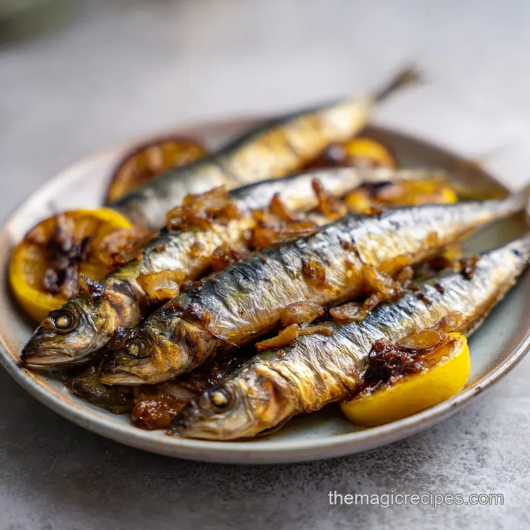 Baked Sardines: Juicy and Blistered