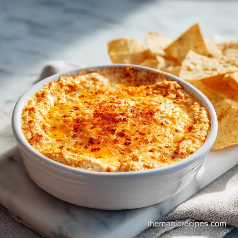 Buffalo Chicken Dip: Velvety and Bold