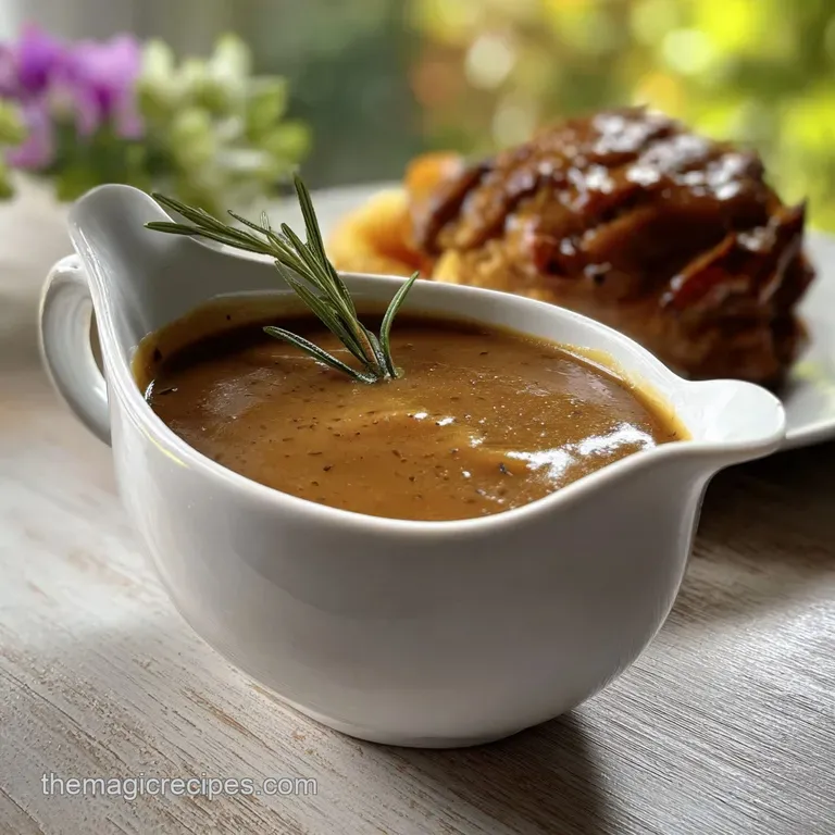 Giblet Gravy: Rich Smooth Gravy from Scratch presentation