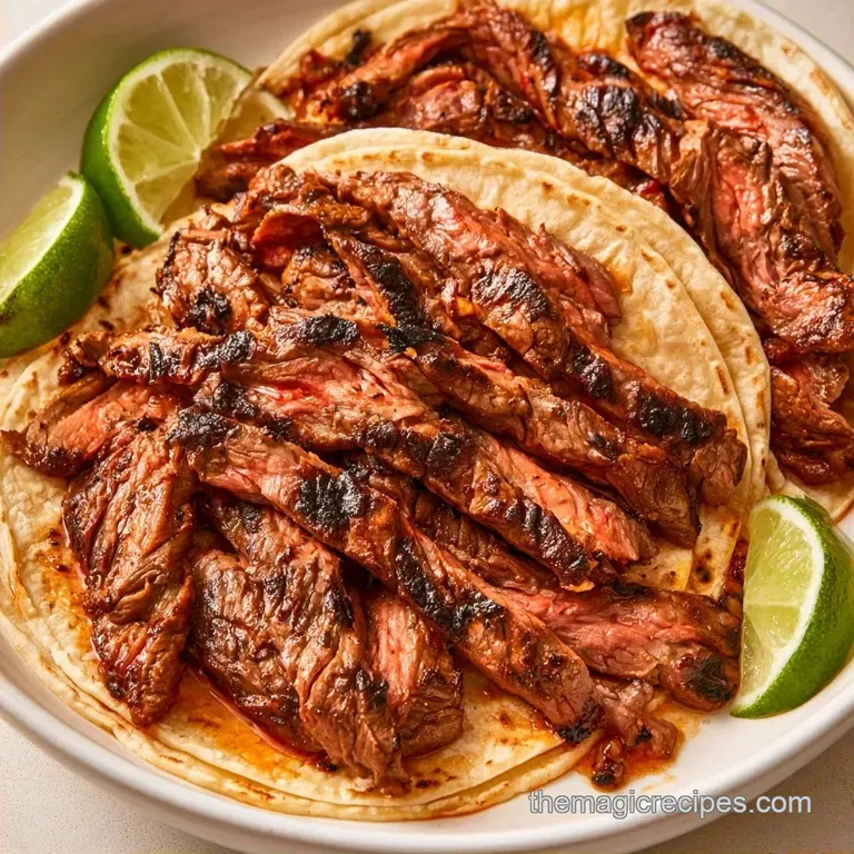 Blackstone Camping Steak Tacos with Skirt Steak