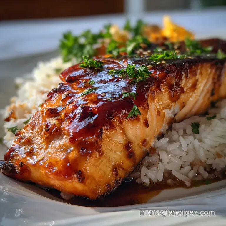 Brown Sugar Soy Salmon: Sticky Glazed Weeknight Meal presentation