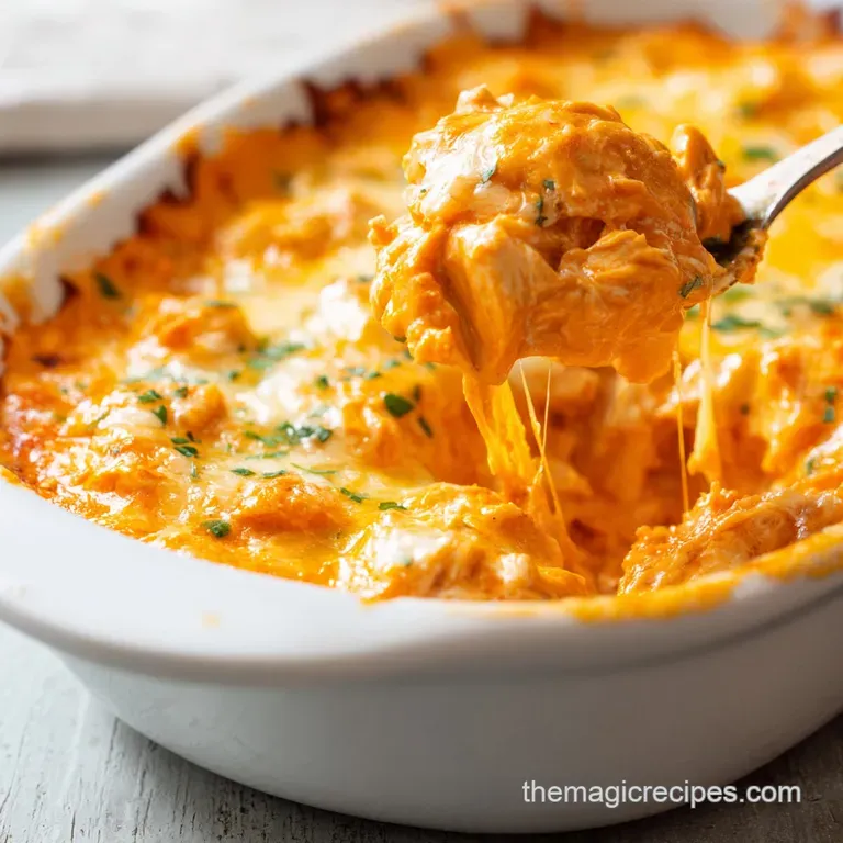 Buffalo Chicken Dip: High-Protein and Velvety
