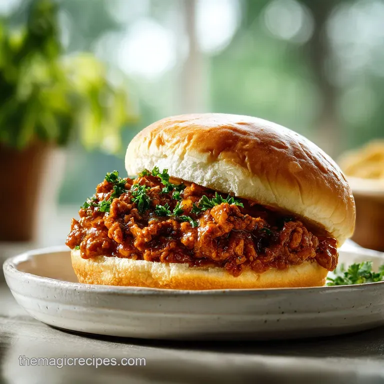 Cajun Chicken Sloppy Joes: Zesty & Saucy