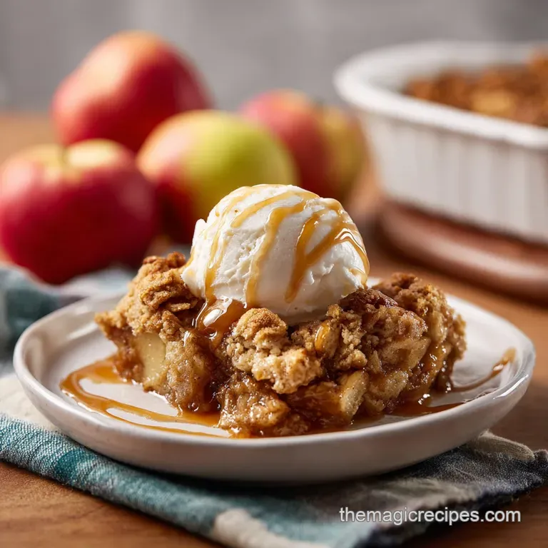 Caramel Apple Cobbler Dump Cake