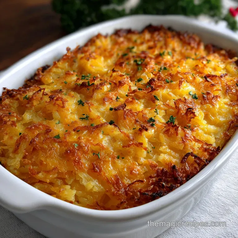 Hash Brown Casserole: The Ultimate Crispy Comfort Dish