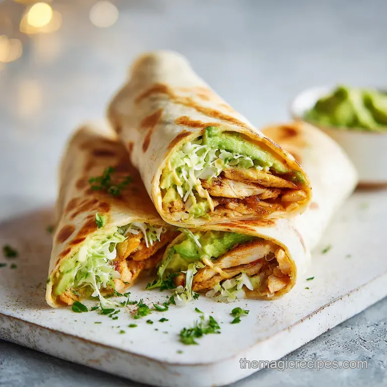 Chicken Avocado Wrap Recipe