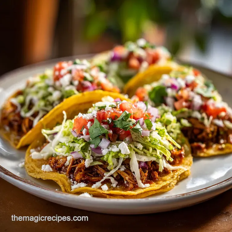 Authentic Chicken Street Tacos