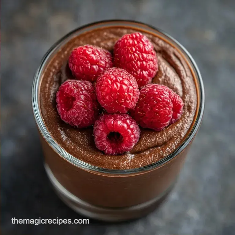 Simple Chocolate Avocado Mousse: Smooth and Glossy