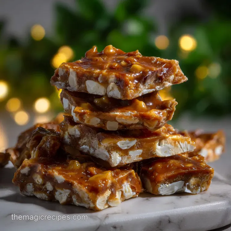 Christmas Cracker Toffee Recipe