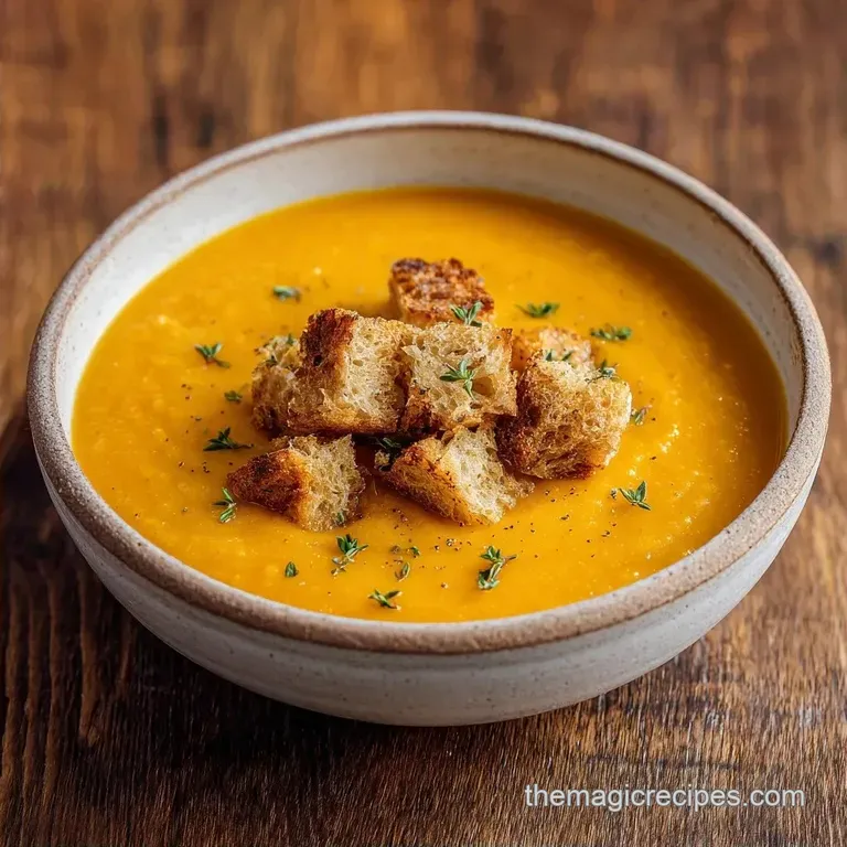 Chunky Roasted Root Soup: Earthy and Vibrant