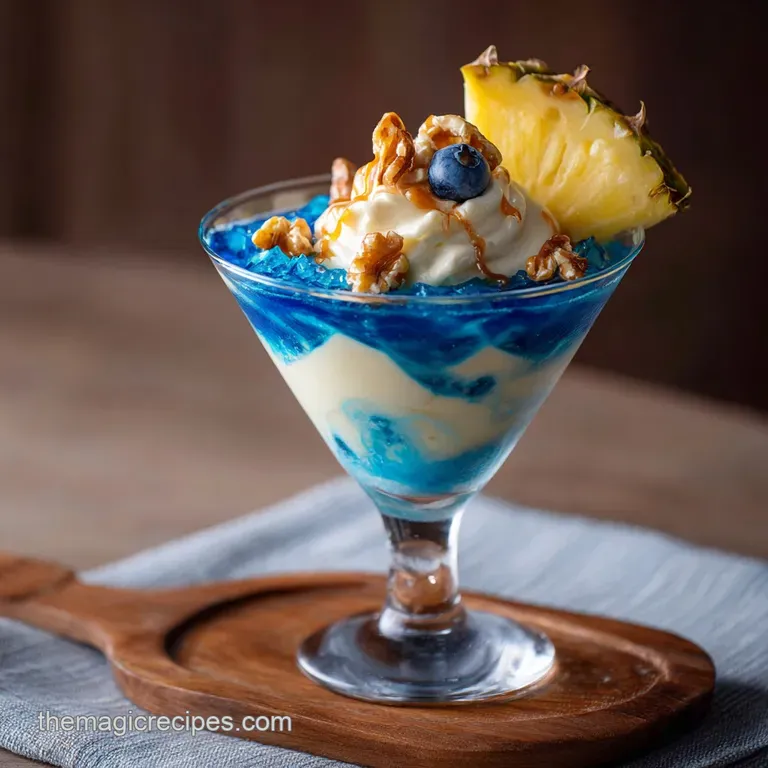 Blue Hawaiian Cocktail: Our Ultra-Creamy 5-Minute Classic Recipe presentation
