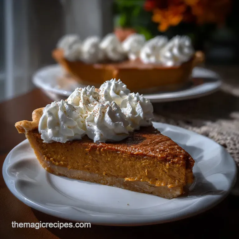The Classic Libbys Pumpkin Pie Recipe: Perfect Every Time presentation