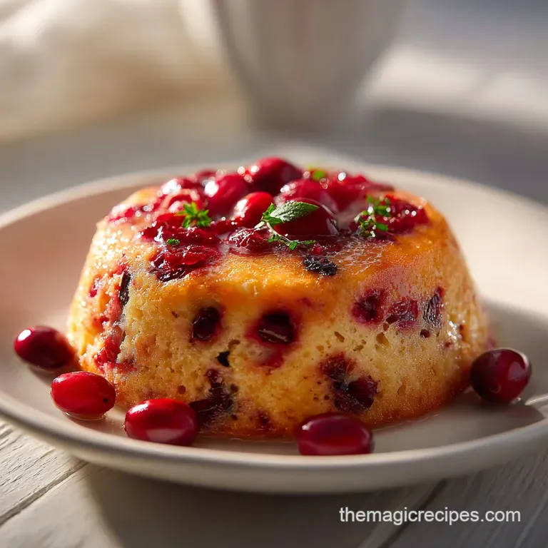 Cranberry Orange Breakfast Cake
