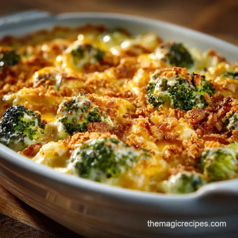 Broccoli Casserole: The Ultimate Creamy Cheddar Bake Recipe