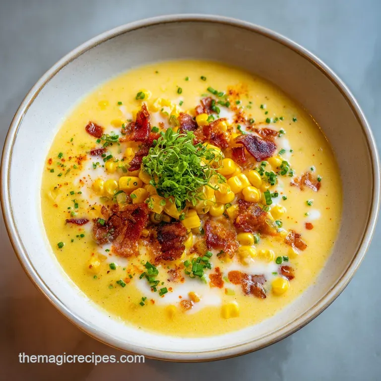 Creamy Corn Chowder Recipe
