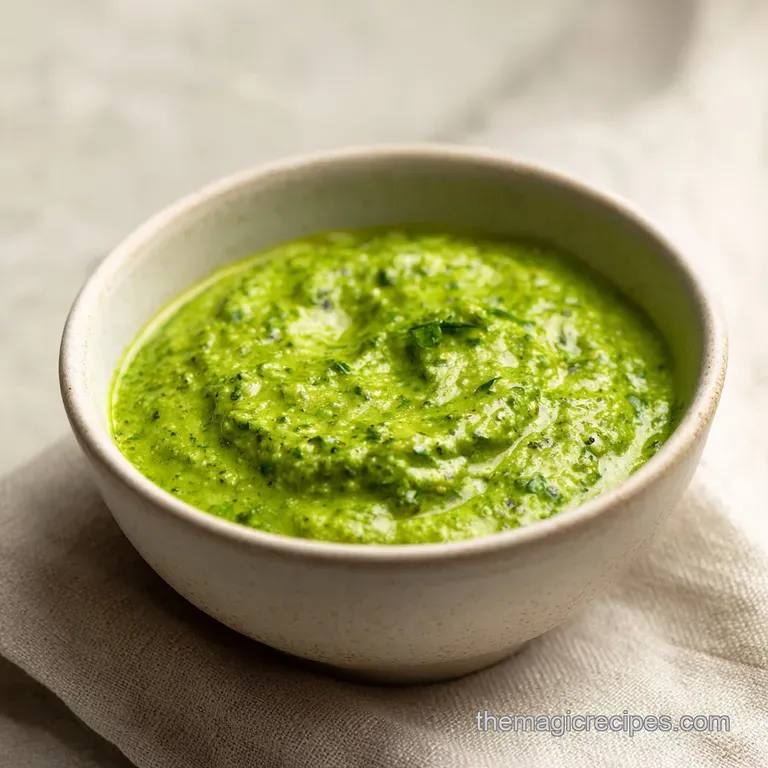 Creamy Pesto Dressing: Zesty and Velvety