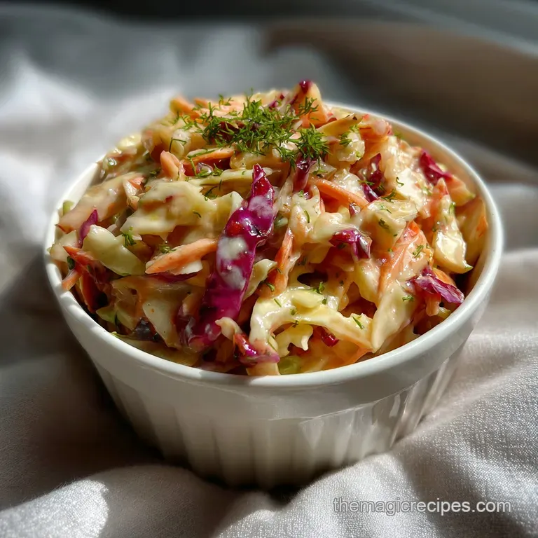 Coleslaw: the Picnic Perfect Creamy Classic presentation
