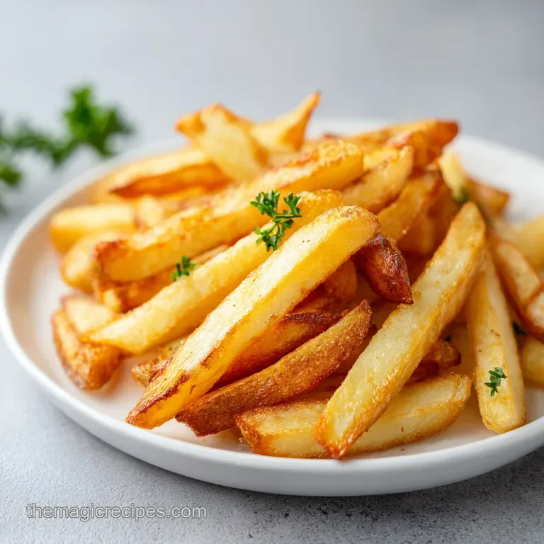 Oven Baked Fries: Crispy and Fluffy