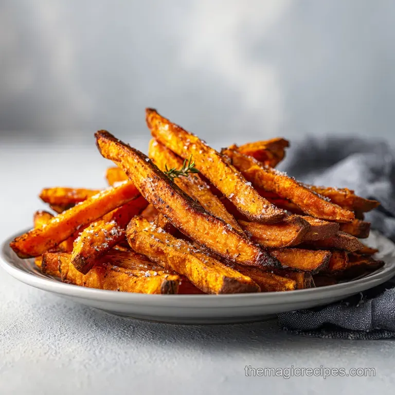 Oven Baked Sweet Potato Fries: Shatter Crisp