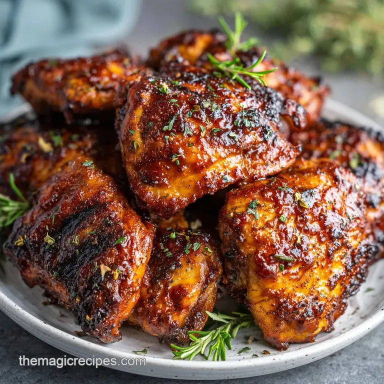 Crockpot BBQ Chicken: Tangy and Tender