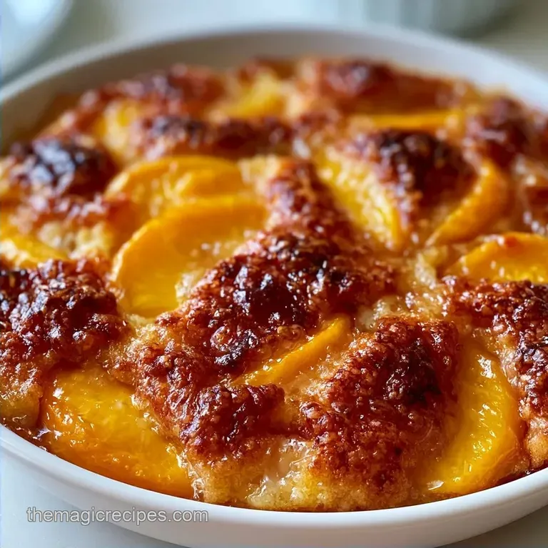 CrowdSized Peach Cobbler: Golden Brown