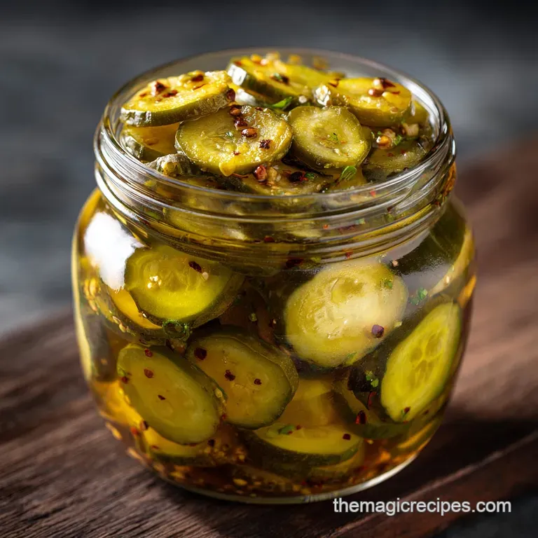 Bread and Butter Pickles: the Quintessentially Crunchy Canning Recipe presentation