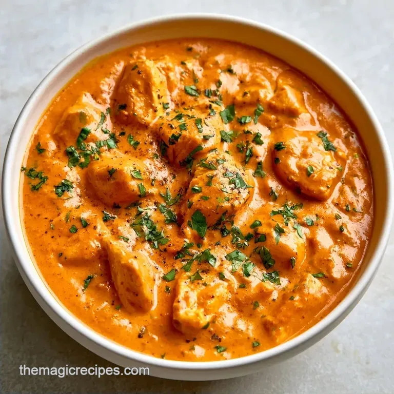 Dairy Free Slow Cooker Butter Chicken with Coconut Milk