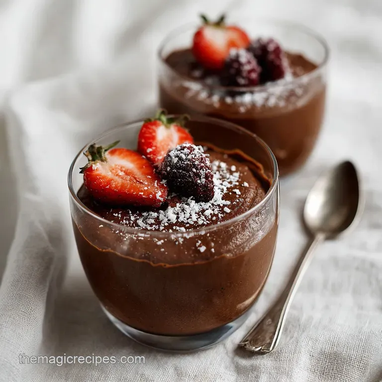 Easy 2 Ingredient Mousse: Silky and Chocolatey