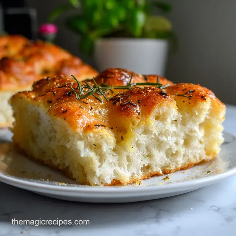 Easy Focaccia Bread Recipe