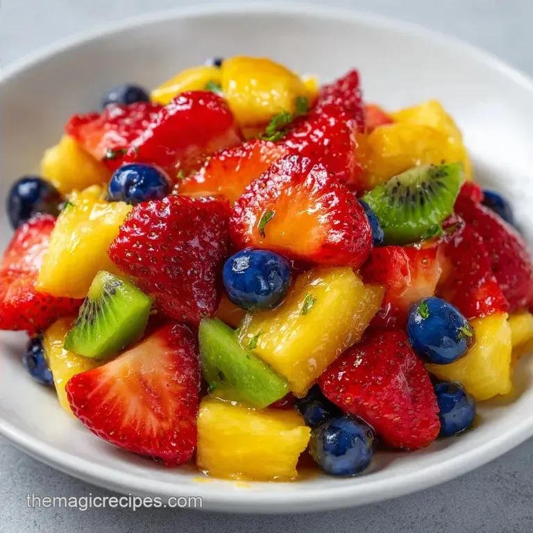 Easy Fruit Salad with Honey: Fresh and Zesty
