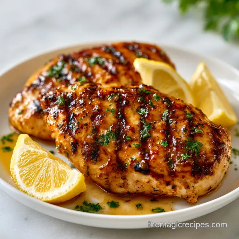 Easy Grilled Chicken Recipe: Juicy and Tender