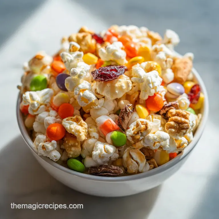 Halloween Snack Mix: Crispy and Salty