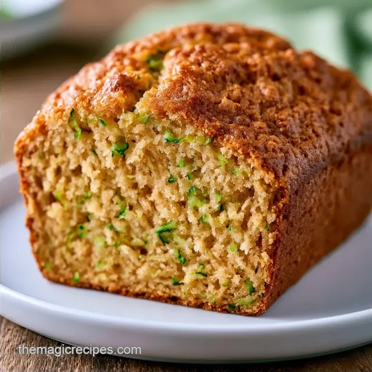 Tender Easy Zucchini Bread Recipe