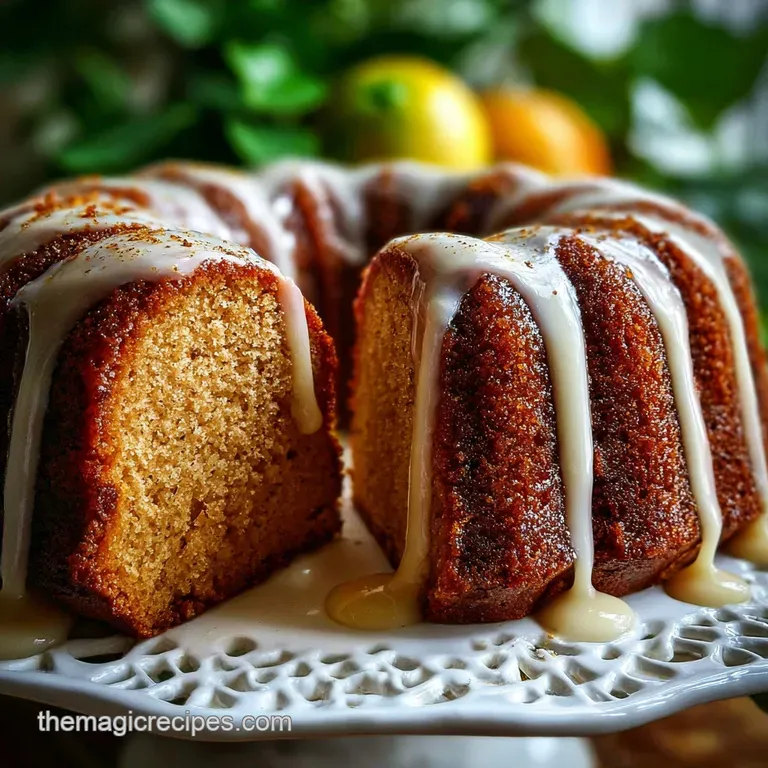 Eggnog Pound Cake: Old Fashioned and Moist