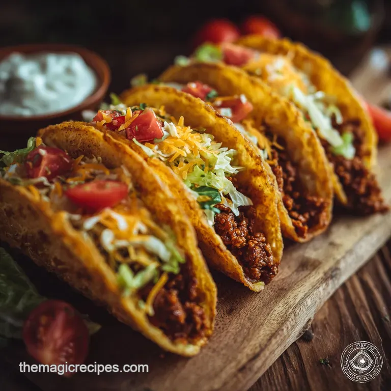 Fried Tacos Recipe: Crispy Pan-Fried Beef
