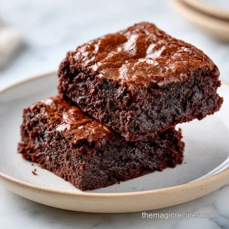 Fudgy Zucchini Brownies