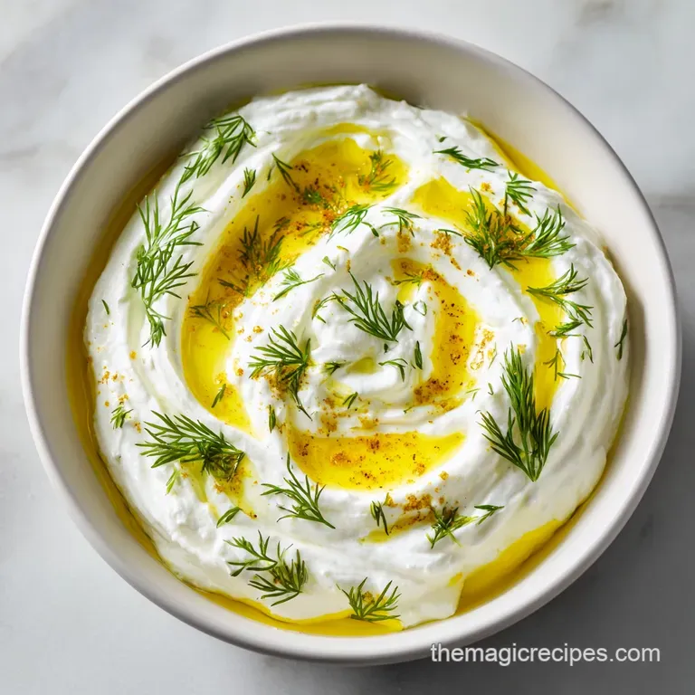 A white bowl of thick dip surrounded by crisp cucumber slices and warm, toasted pita bread on a rustic stone tray.
