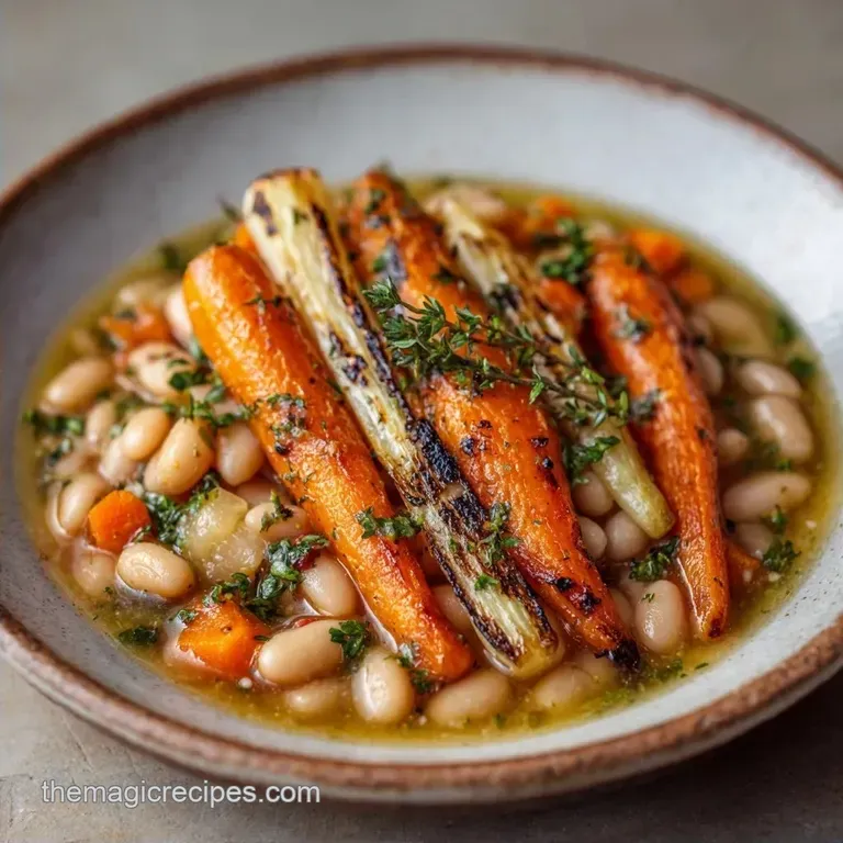 Hearty Bean Roasted Soup: Velvety and Nourishing