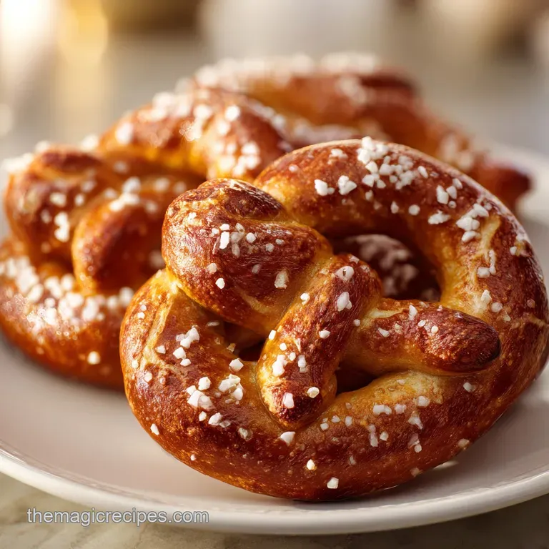 Soft Pretzel Recipe: Chewy and Golden