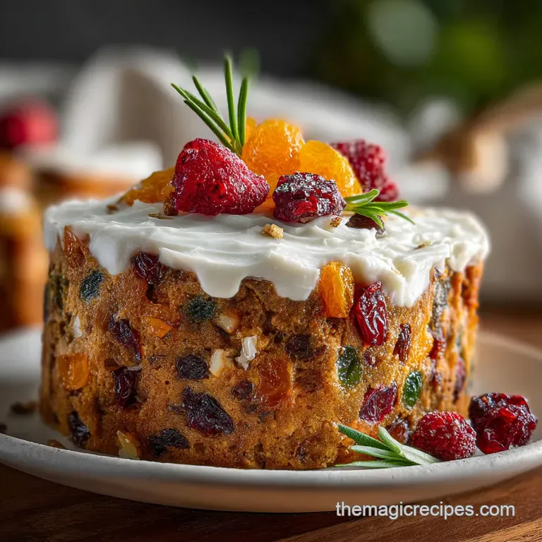 Icebox Fruitcake: No-Bake Holiday Classic