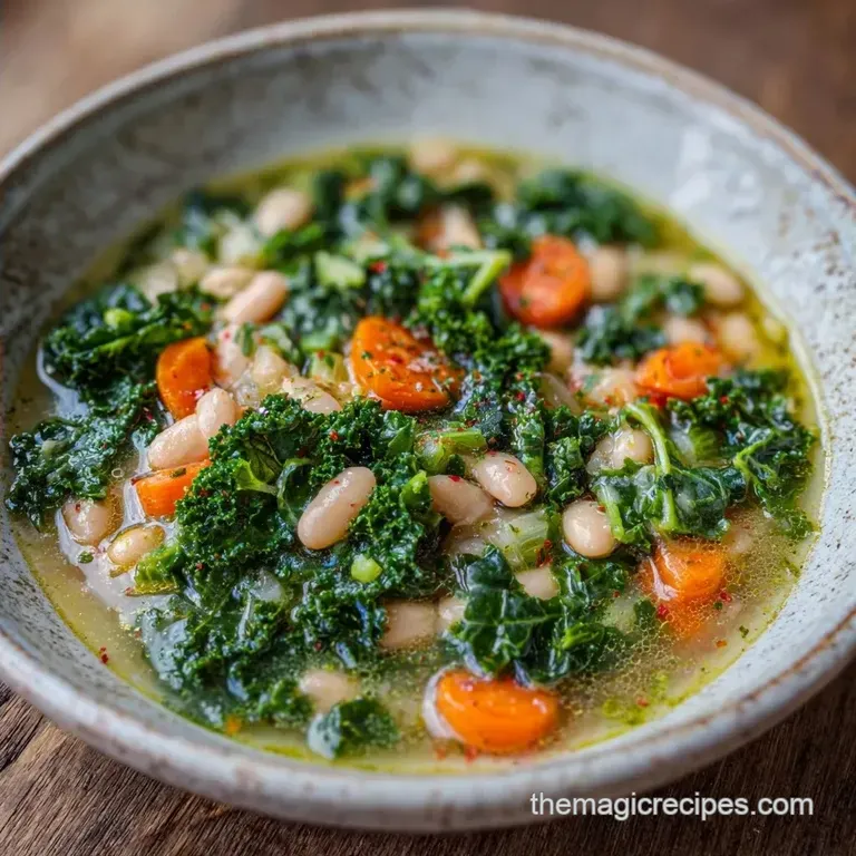 Kale and White Bean Soup: Creamy and Nourishing