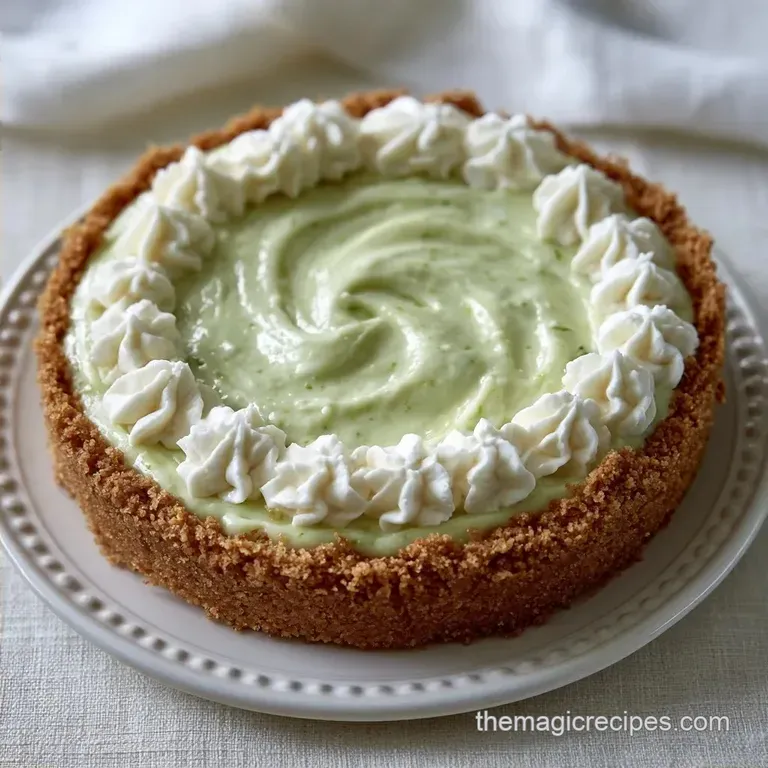 Key Lime Whipped Pie: Light and Zesty