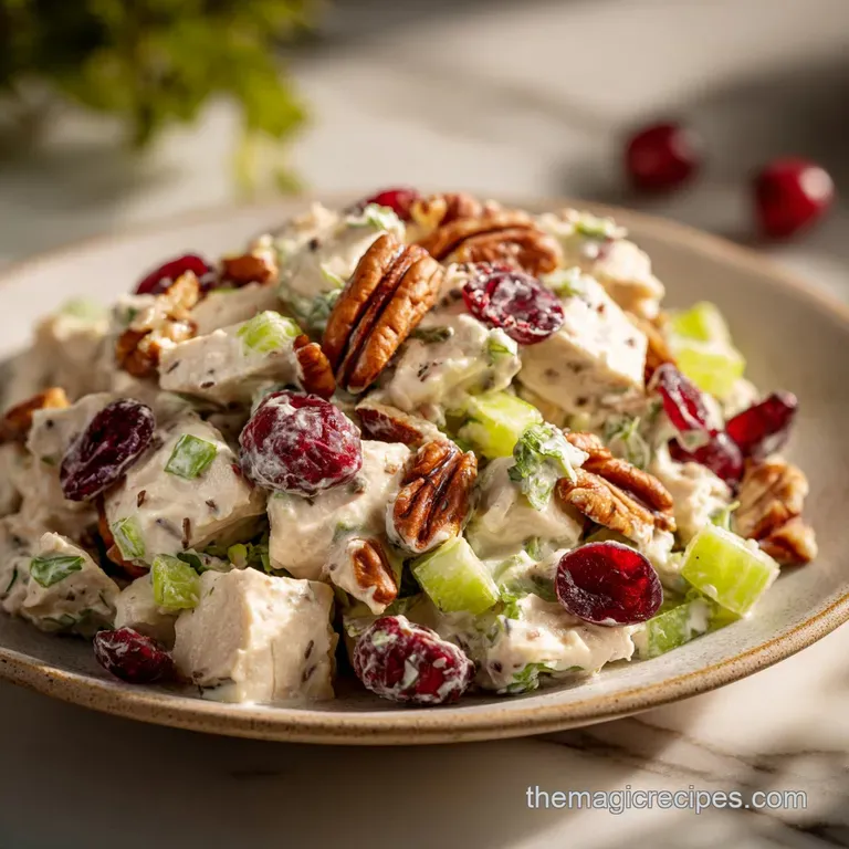 Leftover Turkey Salad Recipe: Creamy and Tart