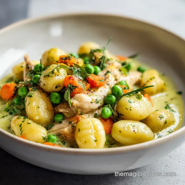 Lemon Chicken Gnocchi: 30 Minute Meal