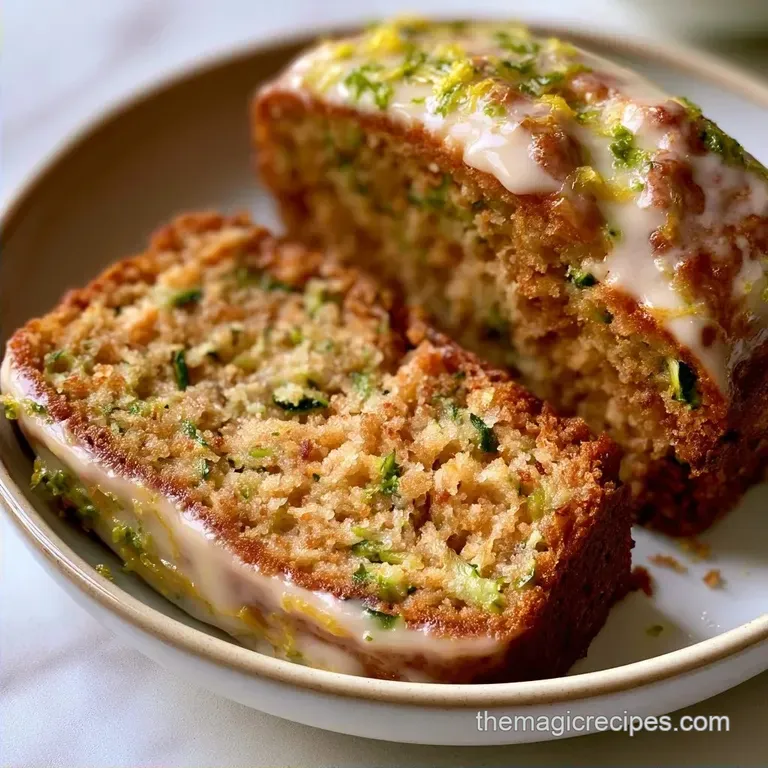 Moist Lemon Zucchini Cake