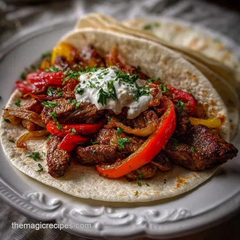 Master Steak Fajita Recipe: High-Heat Perfection presentation